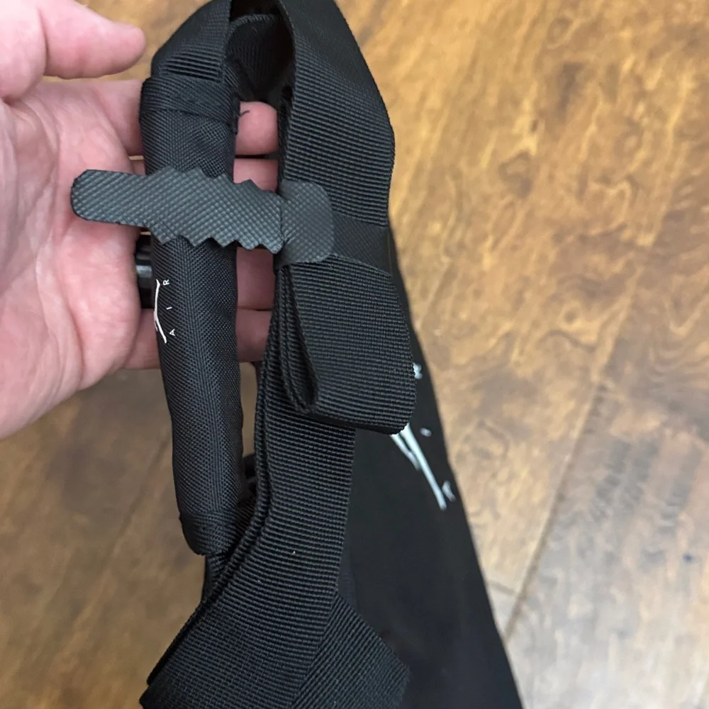 Jordan Black Duffel Bag Size S